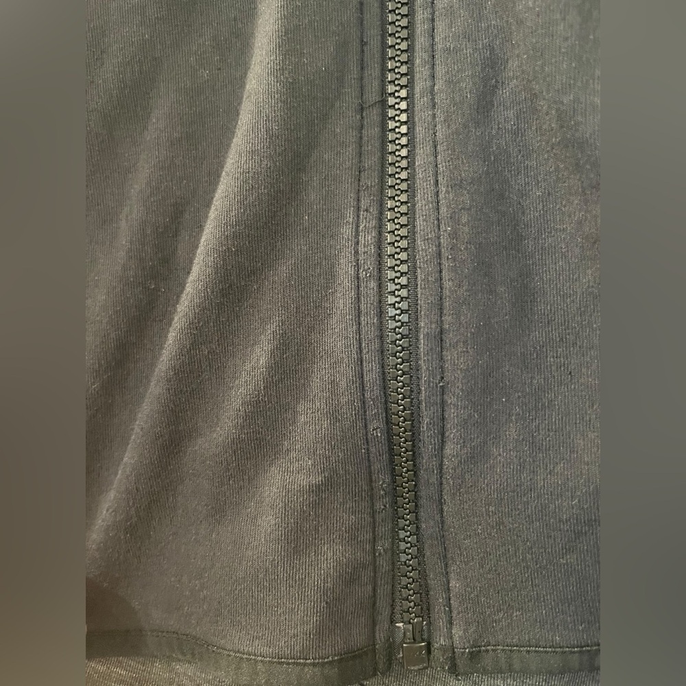 Nike Black and White Full Zip Hooded Jacket Womens Size Small - Picture 10 of 11
